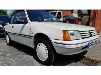 1989 peugeot 205 cj junior