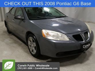 used 2008 pontiac g6 sedan fargo nd 58103