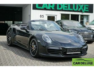 porsche 991 turbo s cabriolet techart 640ps*schalensitz*