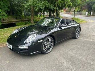 3.6 997 black edition cabriolet pdk 2dr