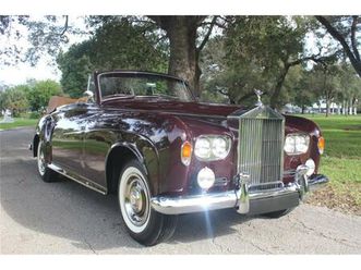 1963 rolls-royce silver cloud iii for sale