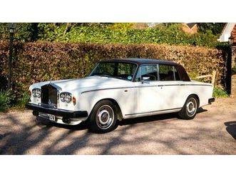 1980 rolls royce silver shadow ii with a mere 5k miles since new a vendre