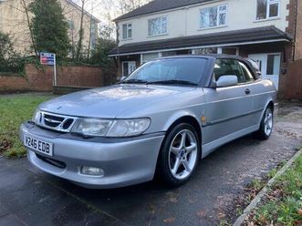 excellent and very rare saab 9-3 viggen convertible original and unmodified