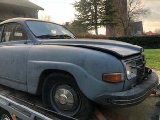 ② oldtimer saab 96 barnfind 1977 arlov suède donneur de voitur — oldtimers & ancêtres — 2ememain