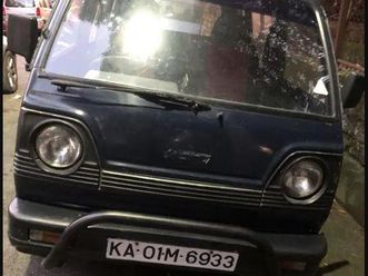 maruti suzuki omni 5 seater 1990