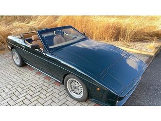 1987 tvr 350i vert foncé manuel, 5 vitesses conduite à ga...