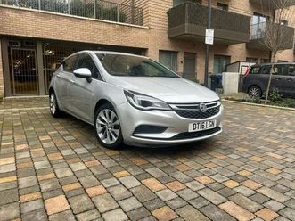 2016 vauxhall astra 1.4i design hatchback 1399cc