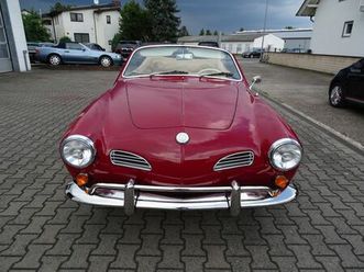 volkswagen karmann ghia cabrio vollständig restauriert