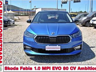 fabia 4ª serie fabia 1.0 mpi 80 cv ambition