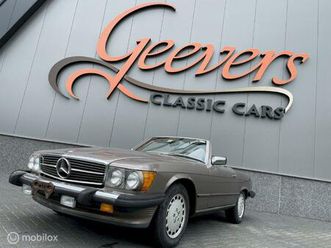 mercedes 560 w107 560sl automatic 2 tops cabriolet