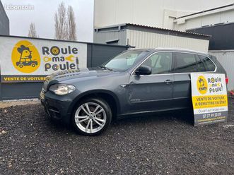 bmw x5 (e70) e70 lci 40d 40 d exclusive luxe 4x4 xdrive 306 cv boîte auto attelage cuir jantes 20 pouces + jantes hiver