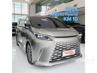 2024 lexus lm350h 2.5 van wagon titanium on ivory lm350 lm 350 hybrid