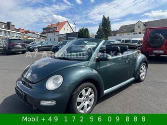 vw new beetle cabriolet 2.0 highline leder klima cd