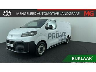toyota proace electric worker - challenger extra range long l2 75 kwh