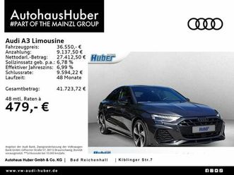 AUDI A3 BERLINE 35 TFSI audi-a3-limousine-s-line-35-tfsi-110-150-kw-ps-s-t