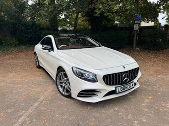 4.0 s560 v8 biturbo amg line (premium) g-tronic euro 6 (start/stop) 2dr