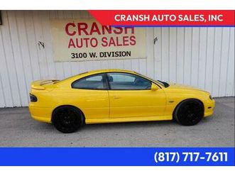 used 2004 pontiac gto base 2dr coupe
