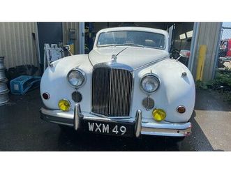 1960 jaguar mark ix blanc automatique, 3 vitesses conduit...