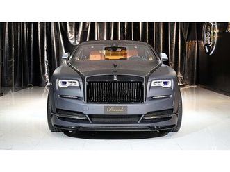 2020 rolls royce wraith onyx concept