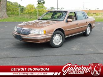 1992 lincoln continental for sale