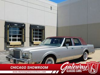 1988 lincoln town car for sale