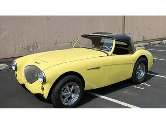 1954 austin-healey 100/4 jaune conduite à gauche in états...
