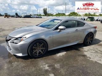 lexus rc 2018, 2.0l, od ubezpieczalni 2.0 benzyna 241km