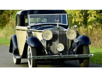 1934 rolls royce 20/25 gurney nutting sedanca a vendre