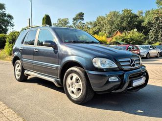 mercedes-benz ml 270 cdi final edition 4x4 |klima|leder|ahk|