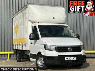 2020 volkswagen crafter 2.0tdi cr35 lwb (140ps)(eu6dt-e) fwd startline chassis cab