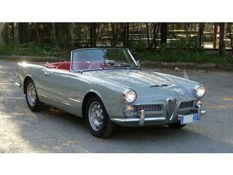 1960 alfa romeo 2000 spider touring, hardtop, certified a vendre