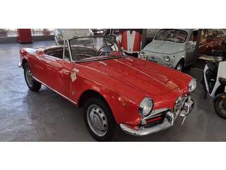alfa romeo giulietta spider 1.3 1960