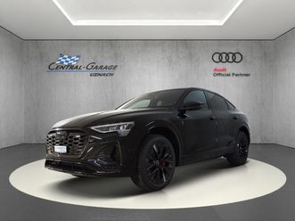 q8 sportback 55 e-tron black edition quattro