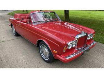 1991 bentley continental convertible a vendre