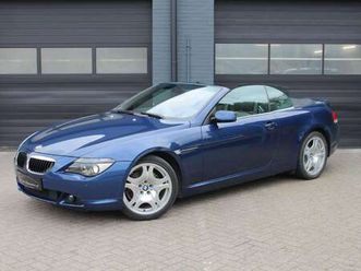 6-serie cabrio 630ici high executive concoursstaat