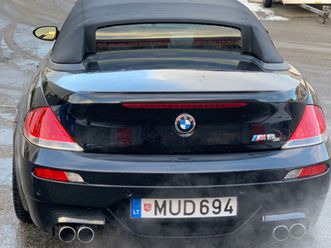 bmw m6 cabrio smg