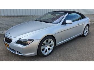 bmw 6-serie cabrio - 645ci s