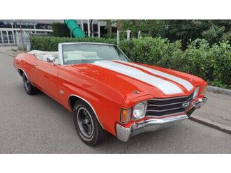 chevrolet chevelle cabriolet 1972