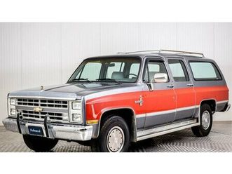 1986 chevrolet silverado suburban 7.4 v8 a vendre
