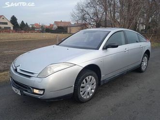 citroën c6 2,2hdi125kwalu 17,pojízdný,dph