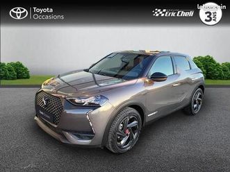 ds ds 3 crossback puretech 130ch performance line + automatique 7cv