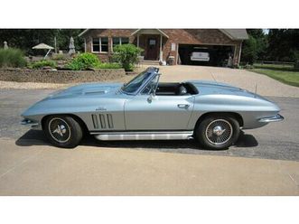 1966 corvette roadster 427 v8 425 hp a vendre