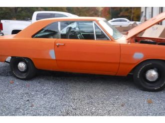 1970 dodge dart swinger 340-4 four speed go mango