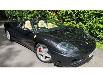2003 ferrari 360 f1 spider .one of 31 a vendre