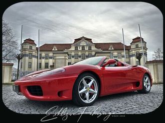 ferrari 360 spider|service neu|3880km|scuderia shields|