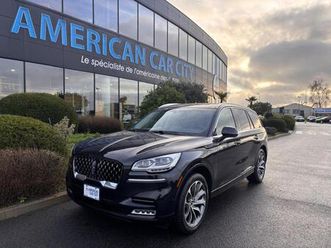 lincoln aviator grand touring phev hybrid 4x4 - pas de malus