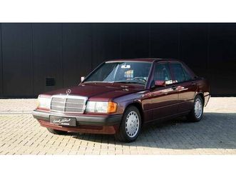 1992 mercedes-benz 190 1.8e rosso avantgarde a vendre