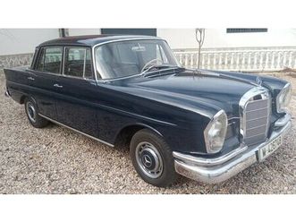 1965 mercedes 220s w111 limo a vendre