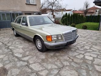 mercedes-benz 126 уникат 380sel v8 -218к.с 1981г-швейцария