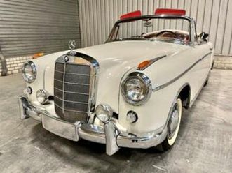 ② mercedes-benz ponton cabriolet 220s 1956 livraison néerlanda — oldtimers & ancêtres — 2ememain